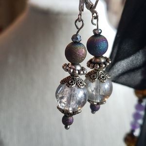 Artisan Aurora Borialis Galaxy Earrings